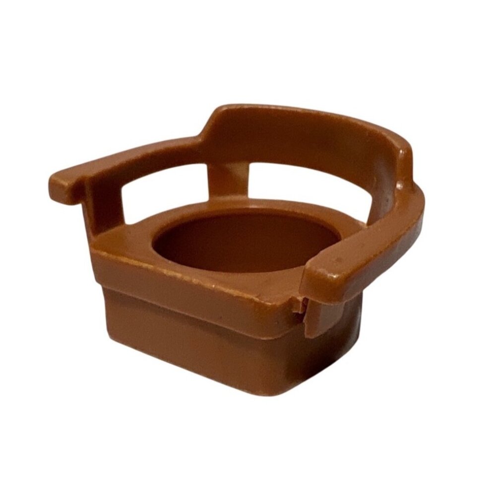Little People Captain's Chair Brown Vintage '70s Fisher Price